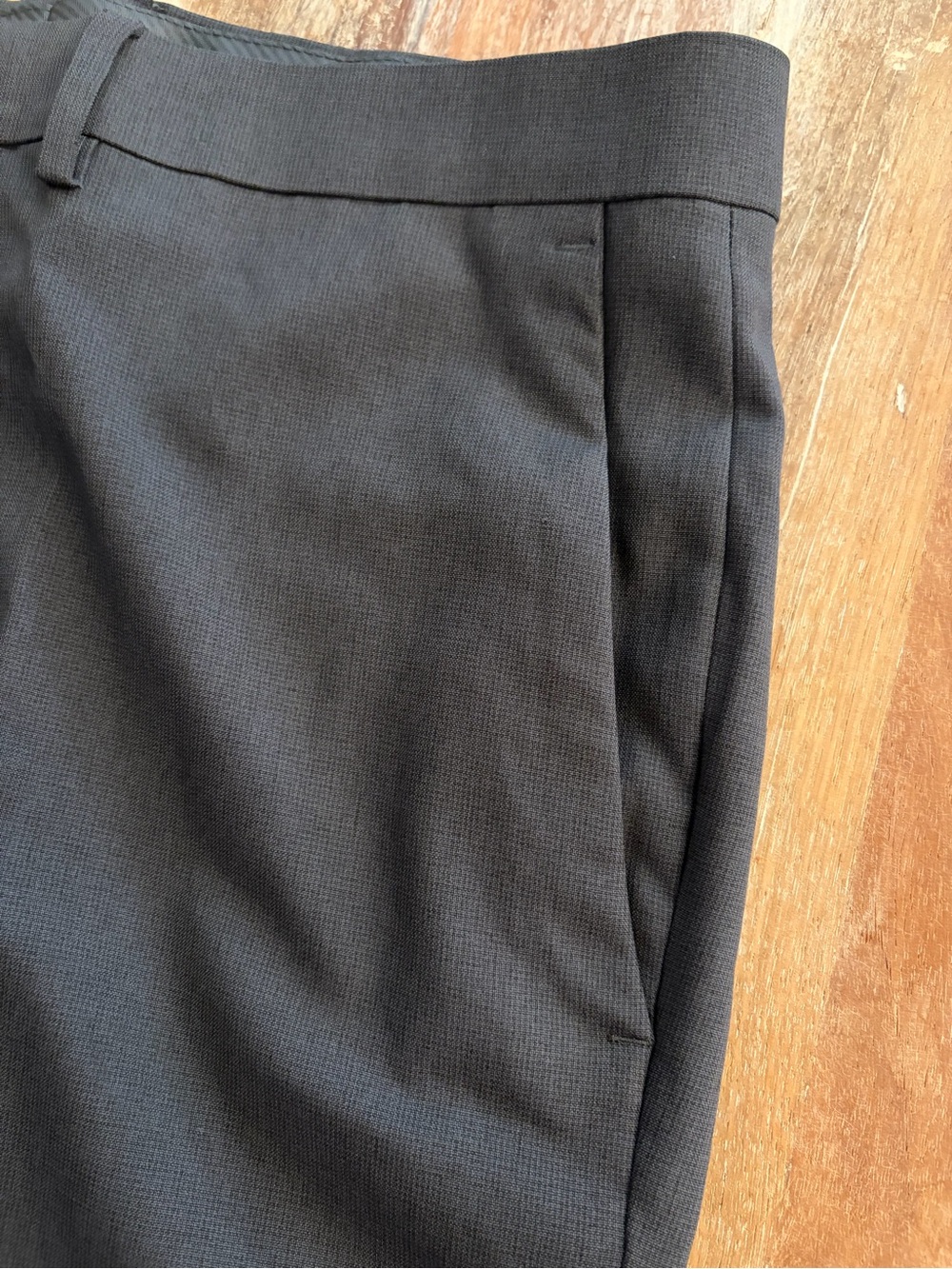 Kenneth Cole Reaction Modern Fit Dress Pants 36X32 Charcoal Stretch Trousers NWT - Picture 6 of 13